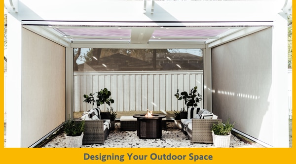 Designing an outdoor space