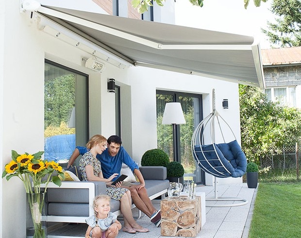 Smart awning by somfy, Motorized awning, Motorized awnings, Motorized retractable awnings