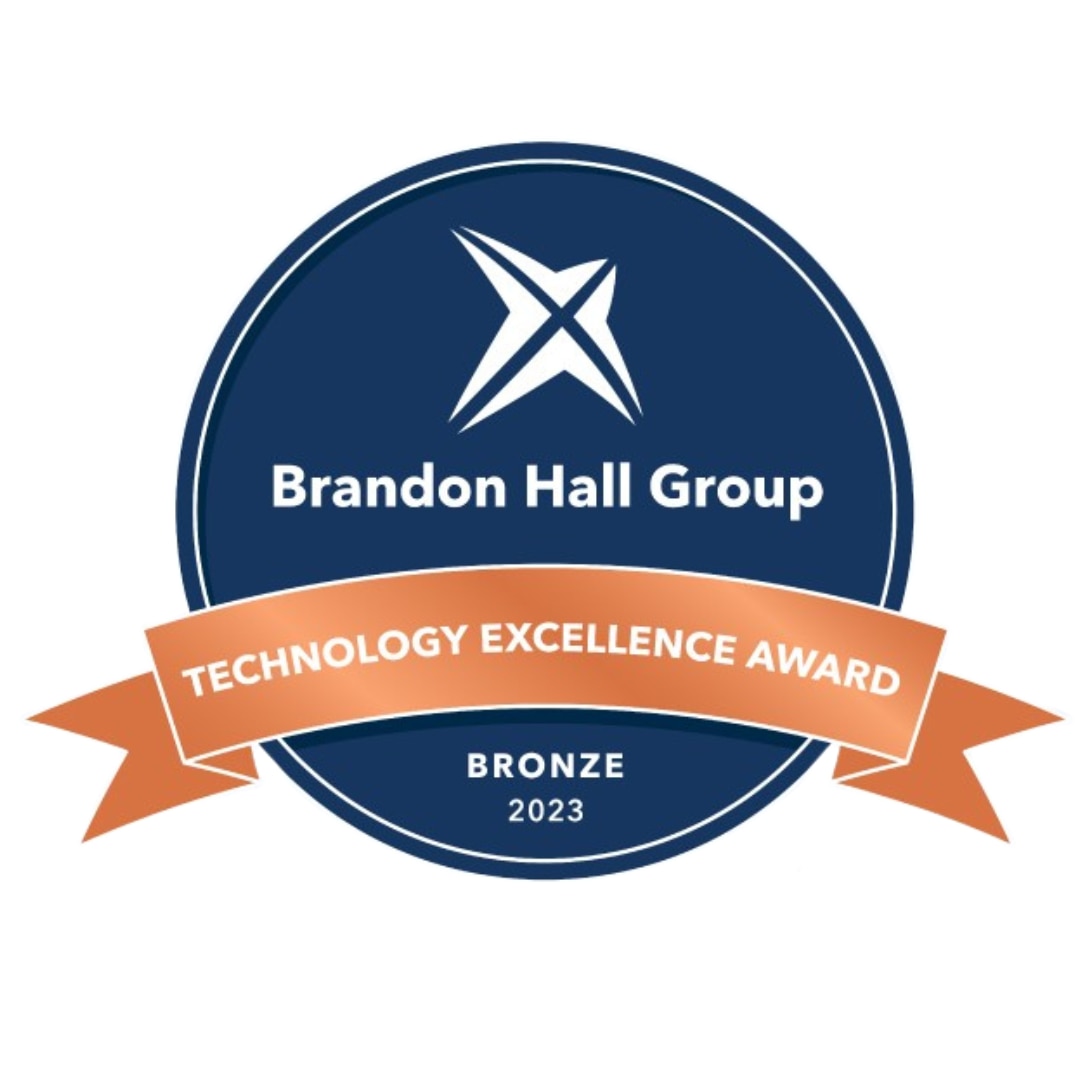 Brandon Hall Group Technology Excellence Award Bronze 2023