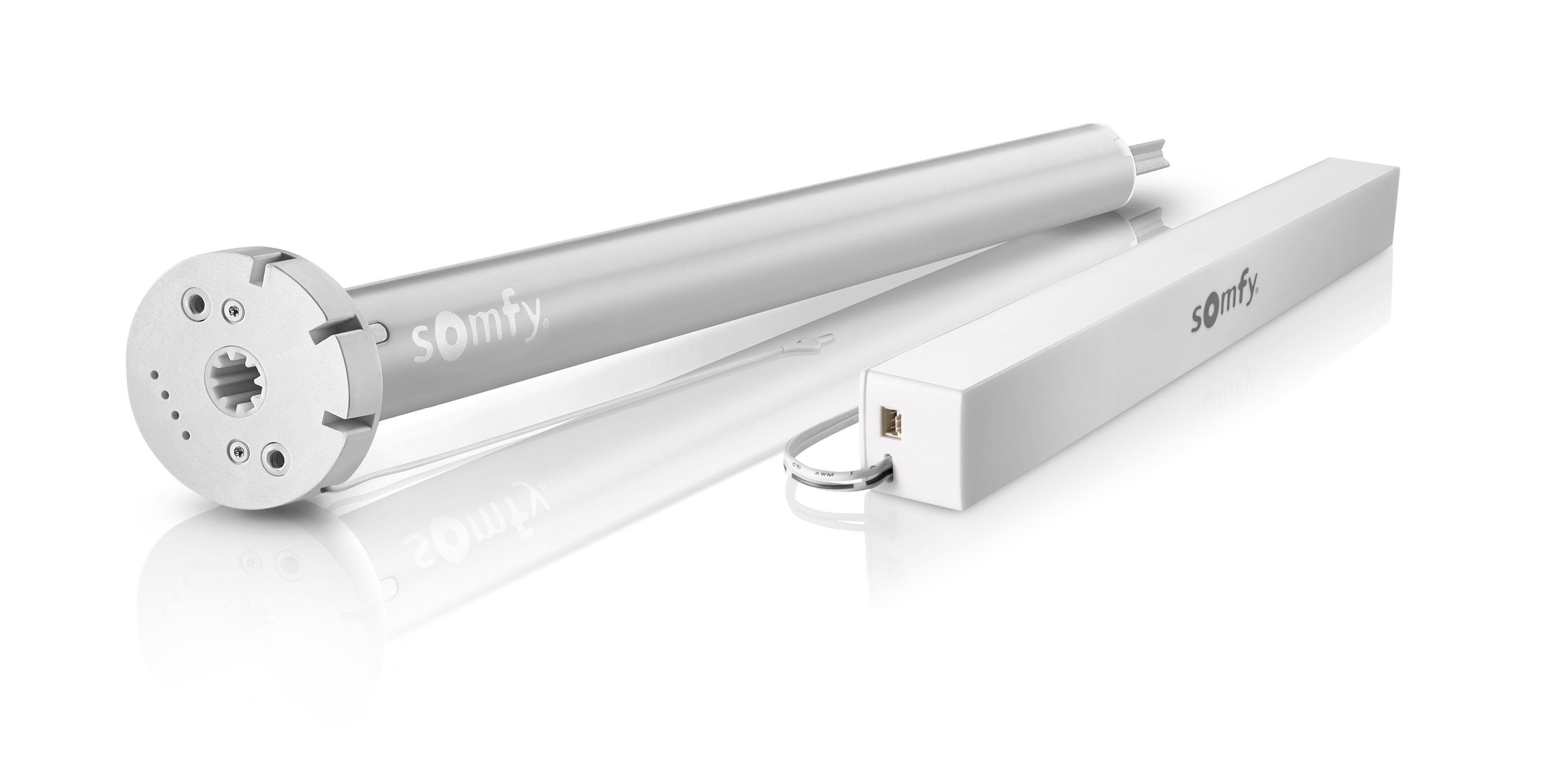 Somfy's New Sonesse® 28 WireFree RTS External Battery Motor Offers Quiet,  Wireless Convenience for Motorized Window Coverings