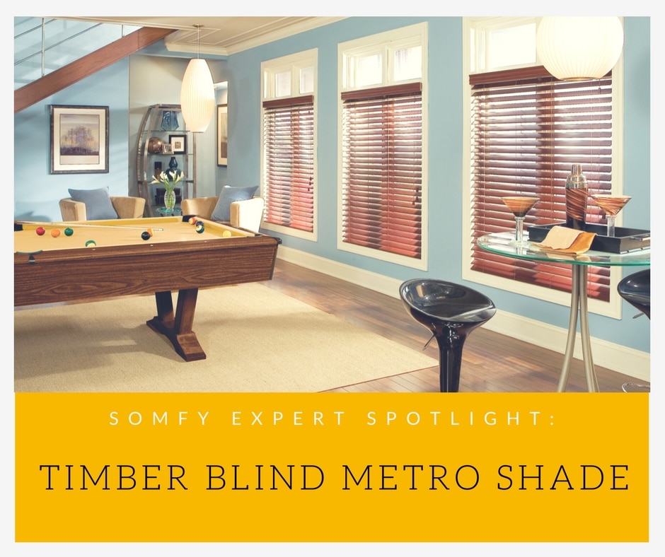 Expert Spotlight Timber Blind Metro Shade