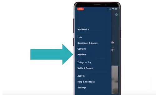 how to set up a routine on alexa