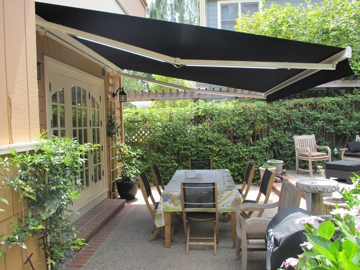 Motorized Awnings And Solar Screens, Awning Over Patio
